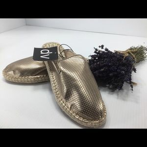 advice metallic mules/ new